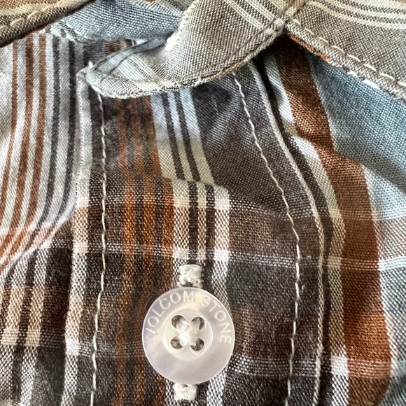 Volcom men's classic button up SS - Picture 5 of 8